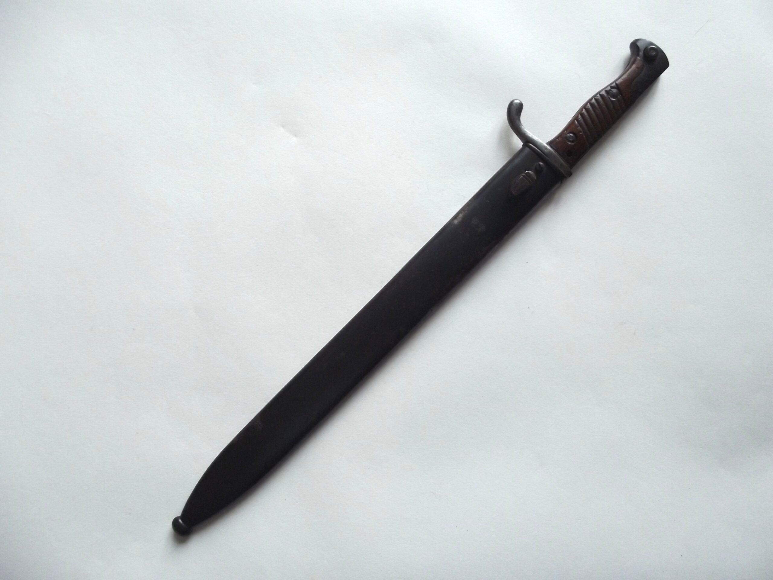 WW1 IMPERIAL GERMAN M1898/05 BUTCHER BAYONET & SCABBARD MATCHING