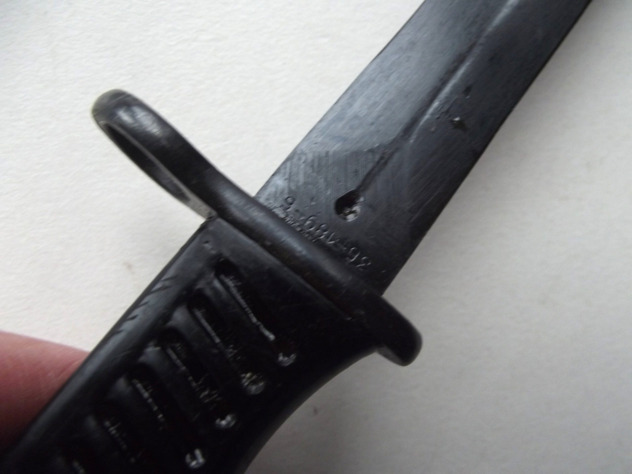 YUGOSLAVIAN M56 BAYONET & SCABBARD