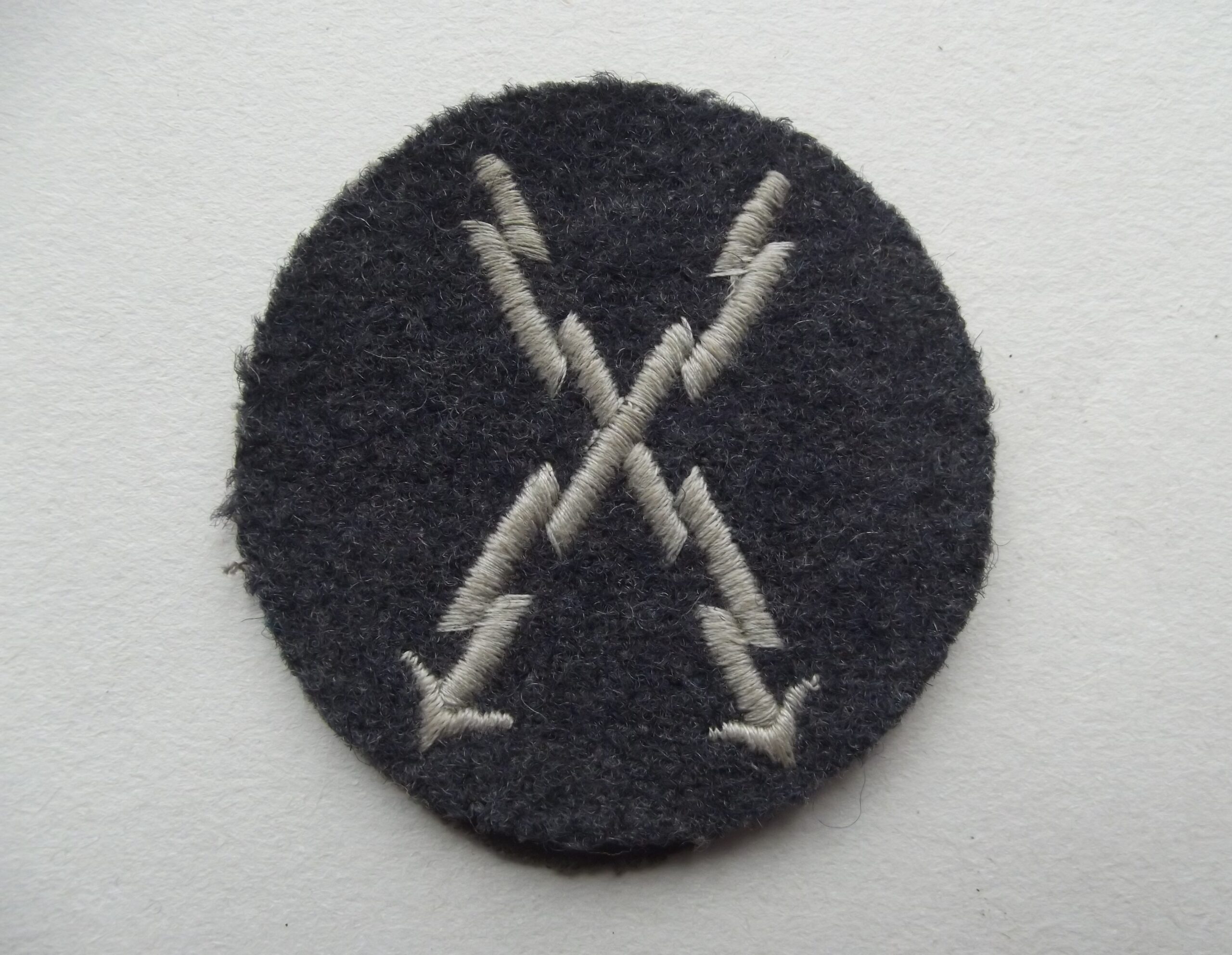 WW2 GERMAN LUFTWAFFE TRADE PATCH TELEGRAPHIST