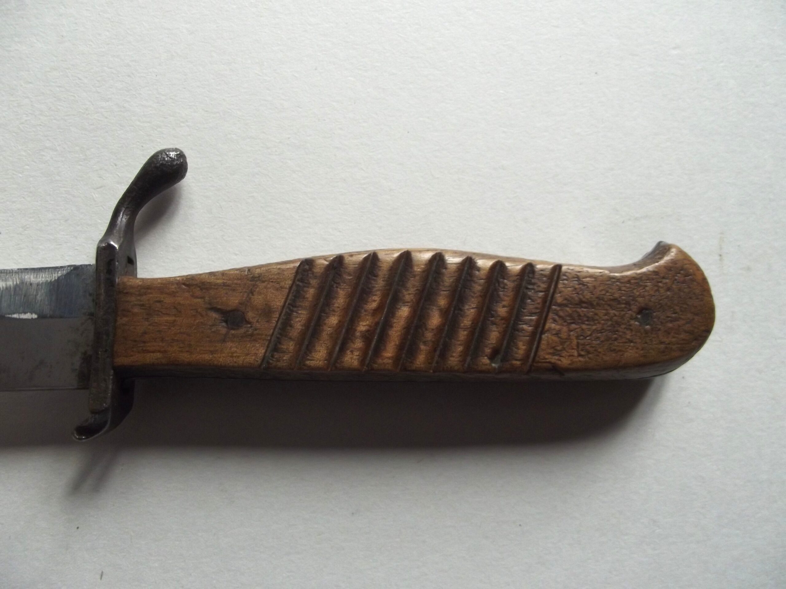 WW1 IMPERIAL GERMAN PRIVATE PURCHASE TRENCH DAGGER & SCABBARD