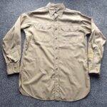 WW2 AMERICAN OFFICERS CHINO COTTON SUMMER SHIRT