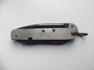 WW1 CANADIAN JACK KNIFE DATED 1915